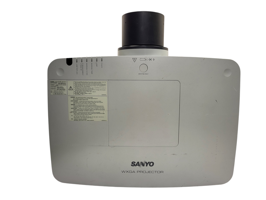 SANYO PLC-WM4500L WXGA PROJECTOR 4500 ANSI LUMENS LAMP NO REMOTE READ $