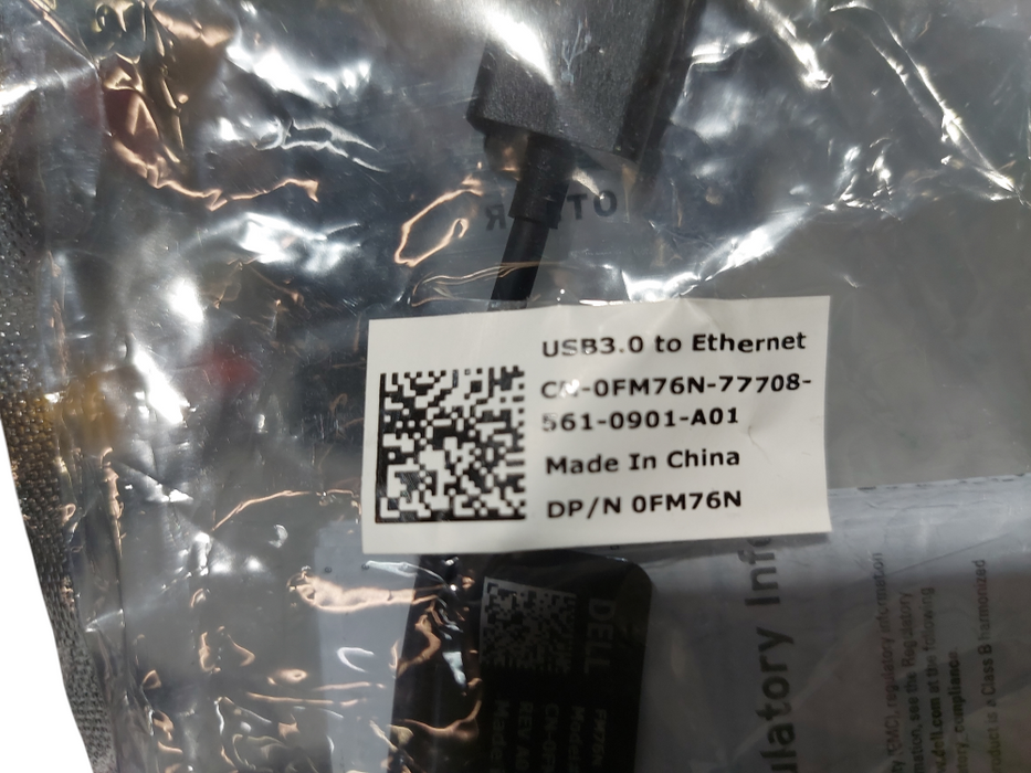 Dell USB 3.0 to Ethernet PN: 0FM76N ( NEW )  =