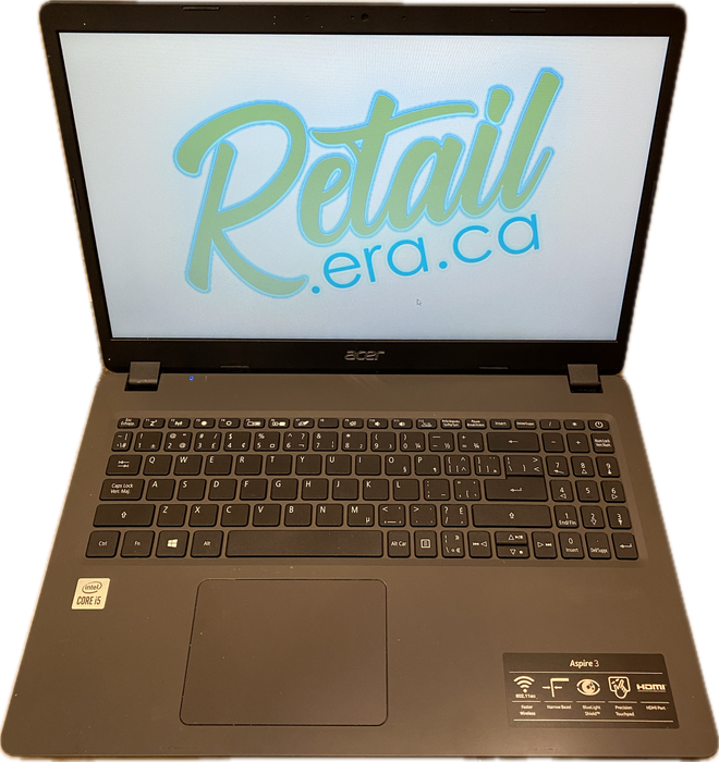 Acer Aspire A315-56 Core i5-1035G1@1.00GHz 20GB RAM 256GB SSD  Lap200
