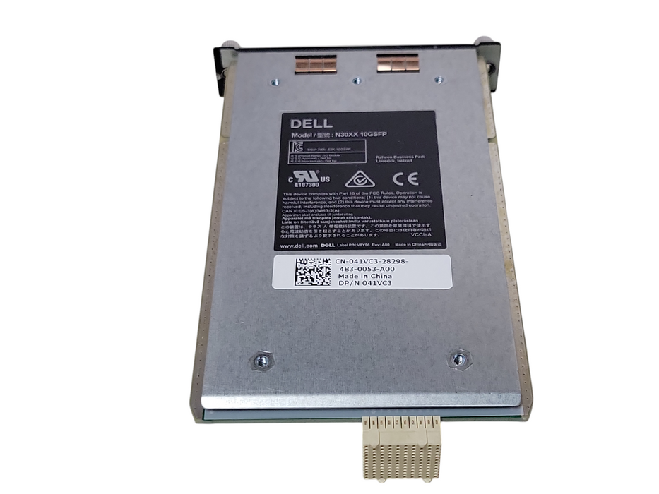 Dell Networking N30XX 10Gb SFP Expansion Module 041VC3 _