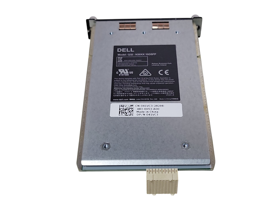 Dell Networking N30XX 10Gb SFP Expansion Module 041VC3  !