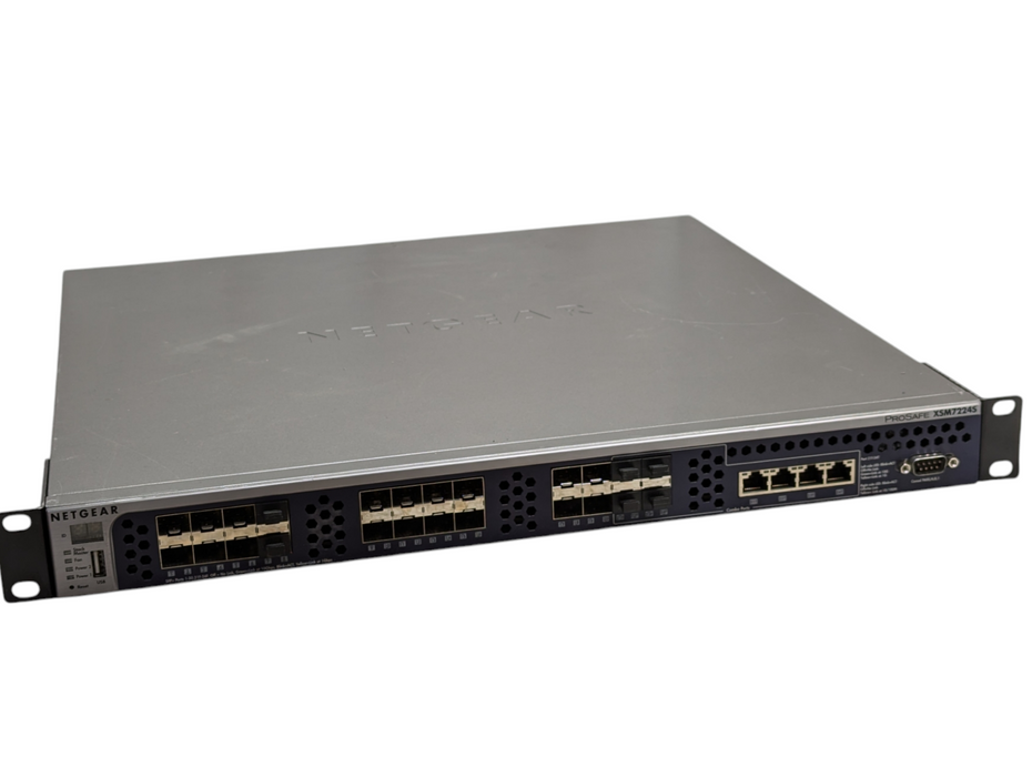 NETGEAR ProSafe XSM7224S 24-port 10 Gigabit Stackable L2+ Managed Switch -