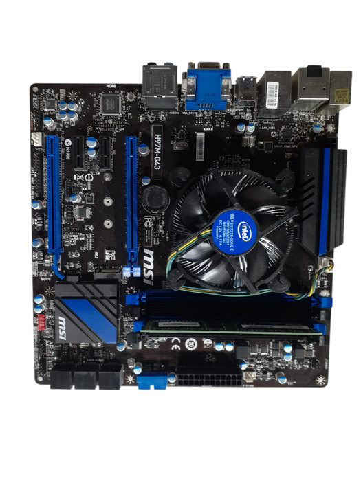 MSI Motherboard H97M-G43 i7-4790 @ 3.60 GHz 4GB DDR3 | READ!!!
