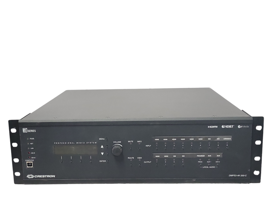 Crestron DMPS3-4K-350-C 3-Series 4K DigitalMedia Presentation System, READ _