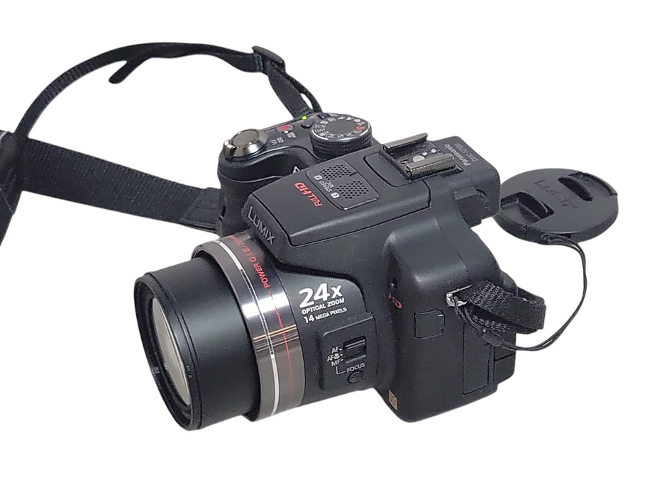 Panasonic Lumix DMC-FZ100 14.1MP 24x Optical Zoom Digital Camera  _