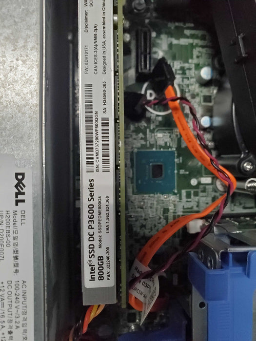 Dell OptiPlex 3070 SFF | i5-9500 @3.00GHz, 16GB DDR4, INTEL SSD P3600 800GB