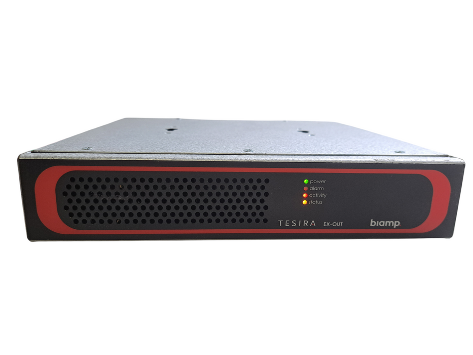 Biamp Tesira (EX-OUT) Half-Rack 4 Channel Mic/Line Output Expander *READ* Q)