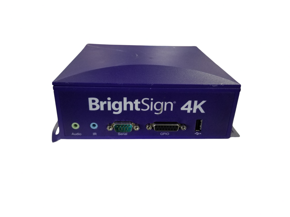 Brightsign 4K Digital Signage Media Player Purple 4K1142-WW  Q