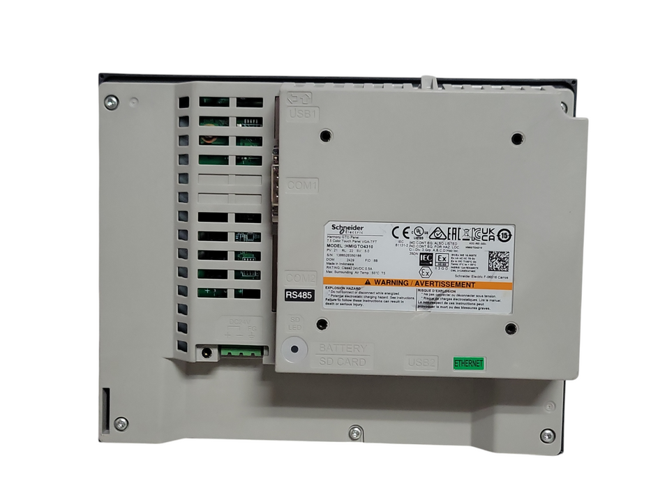 Schneider Electric HMIGTO4310 Harmony GTO, Touch Screen HMI 7.5 '', READ _