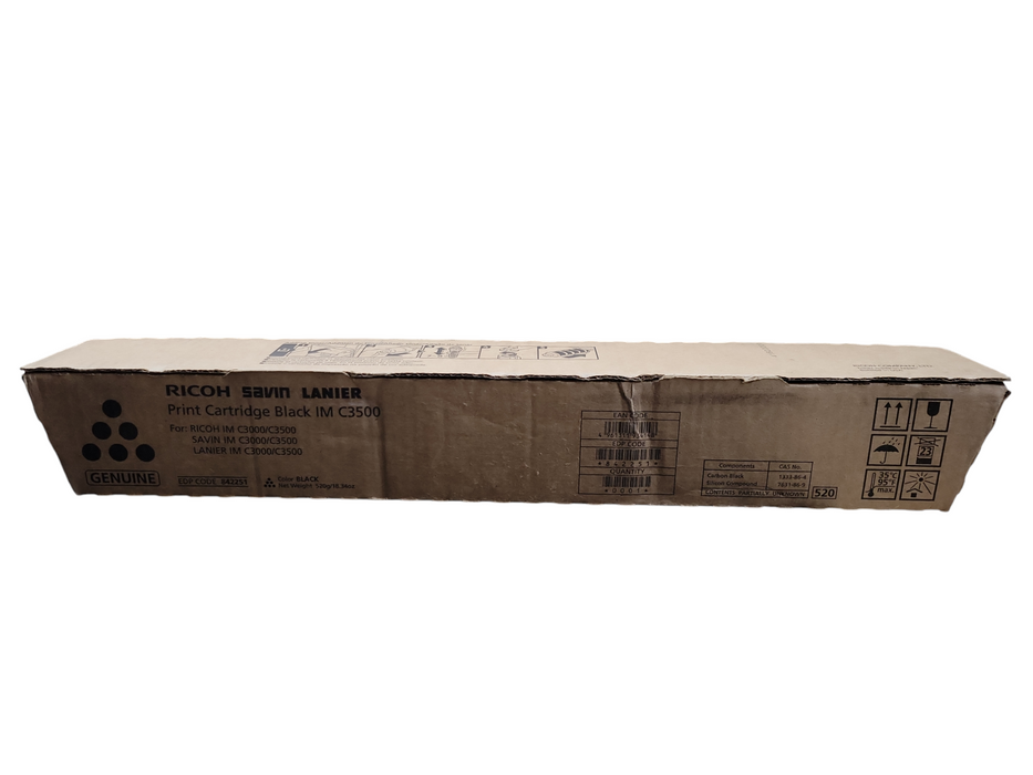 RICOH, SAVIN,LANIER, PRINT CARTRIDGE Black IM C3500 Q!