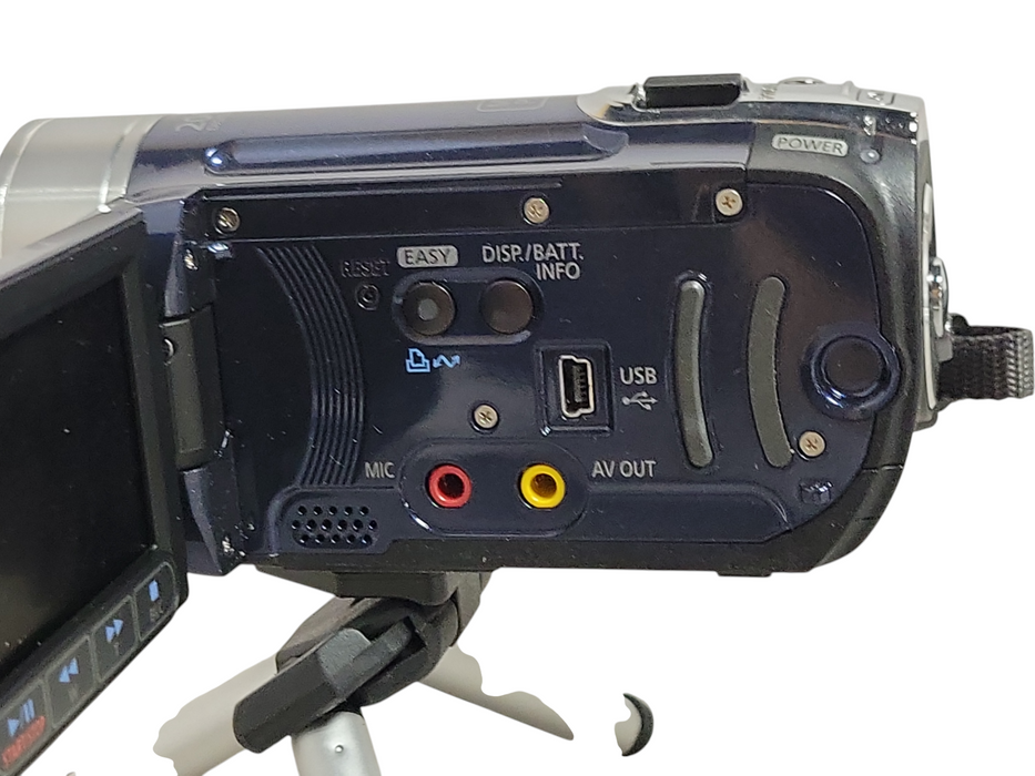 Canon FS100 Camcorder 48x Zoom 2000x Digital Zoom w/ Battery, READ _