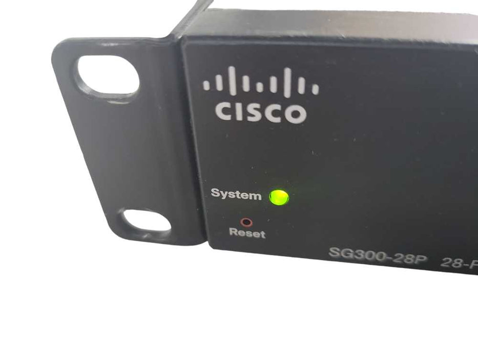 Cisco SG300-28P | 28-Port Gigabit PoE Managed Network Switch !