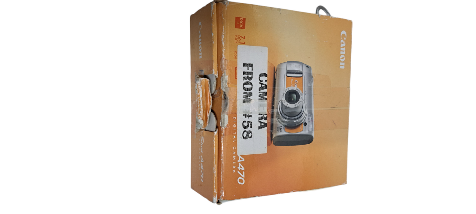 Canon PowerShot A470 7.1MP Compact Digital Camera