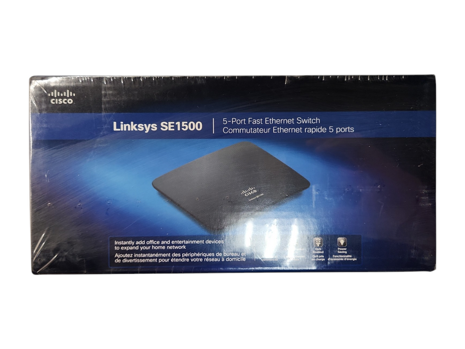 *NEW SEALED* Linksys SE1500 5-Port Fast Ethernet Switch Q