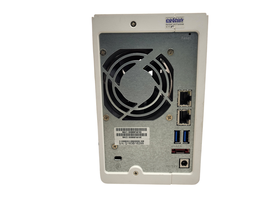 Qnap TS-231 2 Bay Dual LAN Gigabit NAS READ $