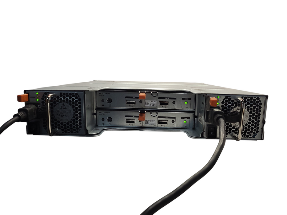Dell PowerVault MD1200 w/ 2 x Dell 03DJRJ Controller Module $