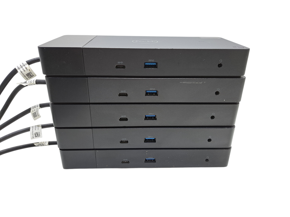 Lot of 5x Dell WD19 K20A USB-C Docking Station HDMI Dual DisplayPort LAN )