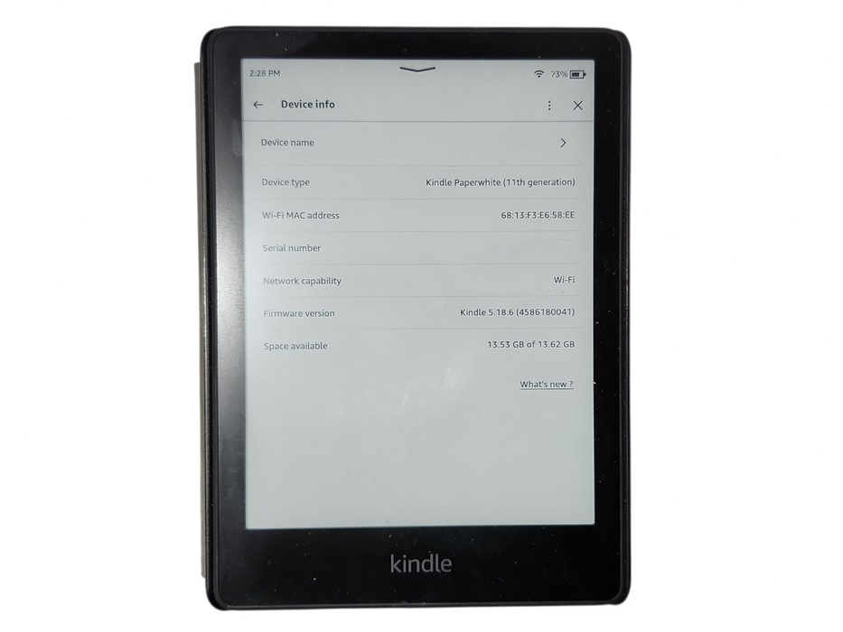 Amazon Kindle Paperwhite 11th Gen, 16GB