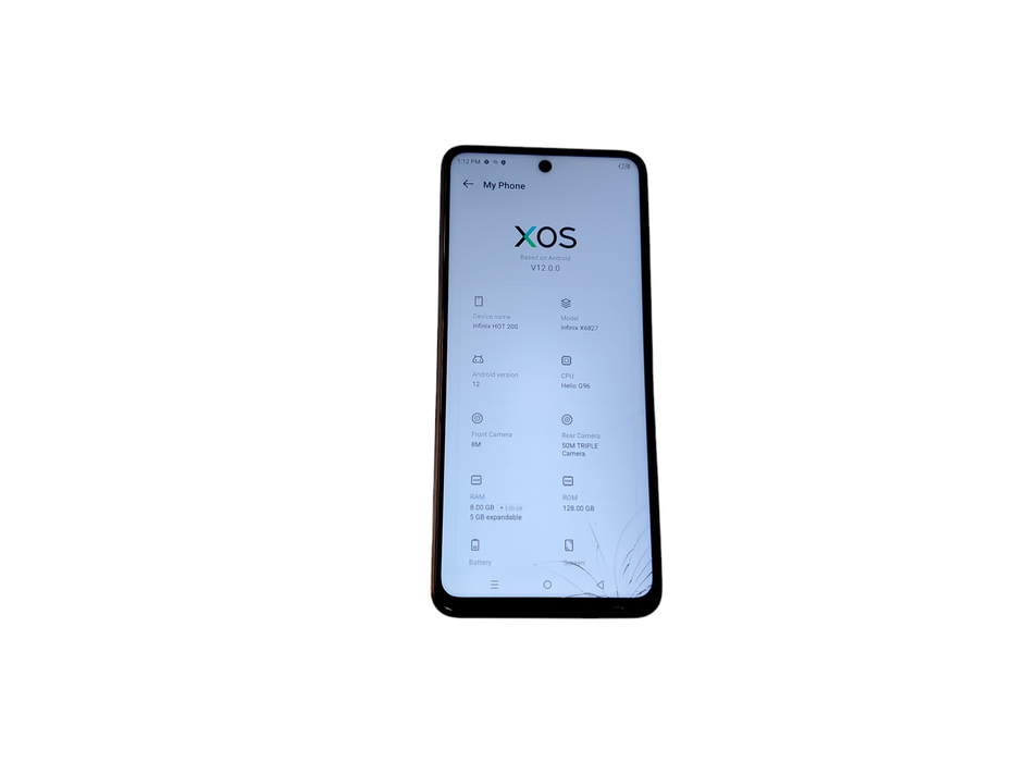 INFINIX HOT20S X6827 128GB tempo blue- Unlocked [READ]
