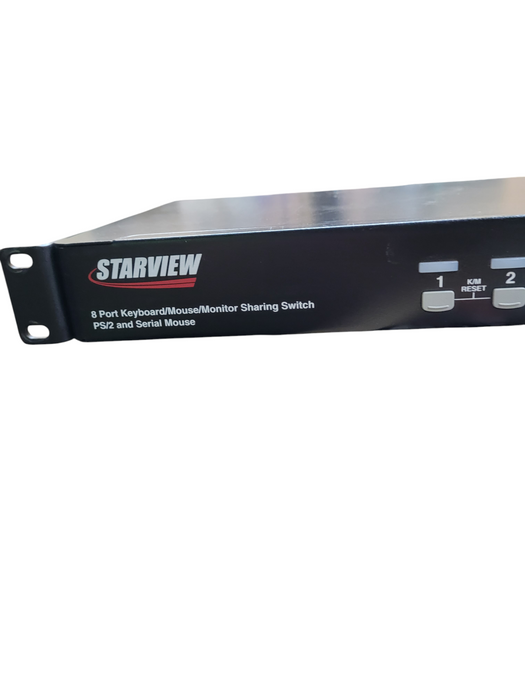 StarTech StarView 8-Port KVM Switch – Keyboard/Mouse/Monitor Sharing