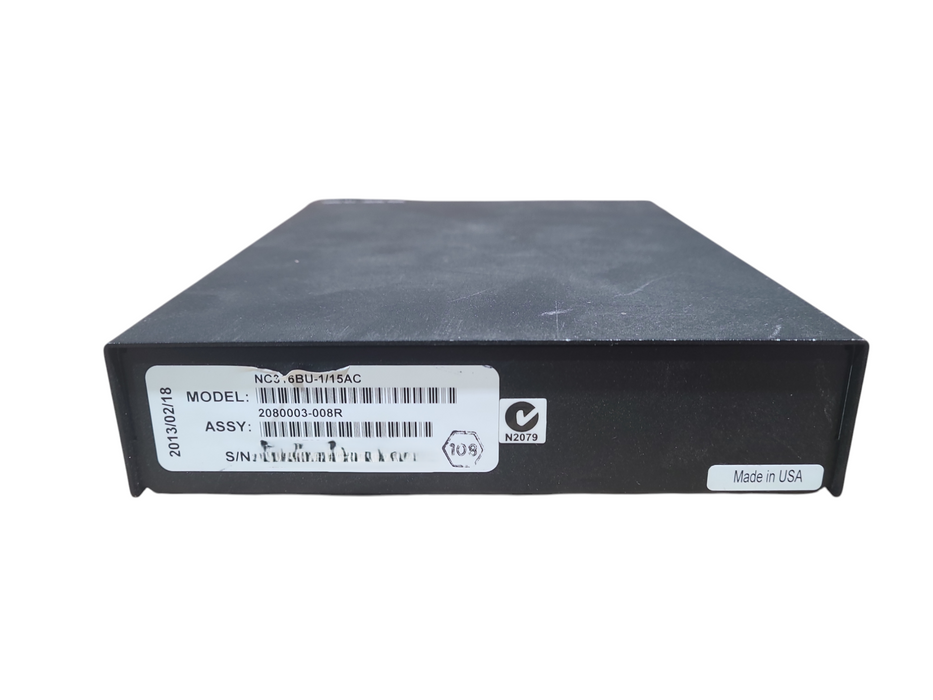 MRV NC316BU-1/15AC Fiber Optics Driver w/ EM316EUSM Module *READ*