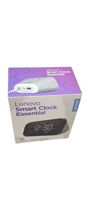 Lenovo CD-4N341Y Smart Clock Essential - Hemp Grey
