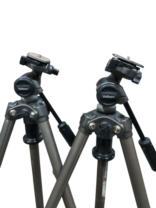 LOT 2X - Velbon Sherpa 200r Tripod, Velbon PH 157Q - Very Good Condition