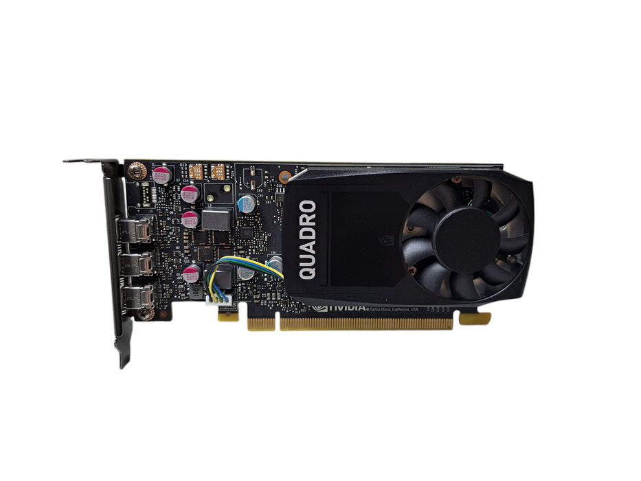 Nvidia Quadro P400 2GB GDDR5 Low Profile Graphics Card | 3x MiniDP