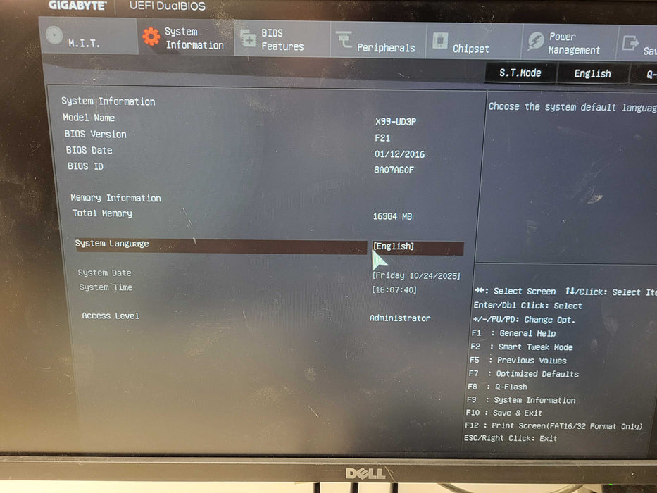 Custom PC Gigabyte GA-X99-UD3P i7-5820K CPU 16GB DDR4 512GB SSD 500W PSU $