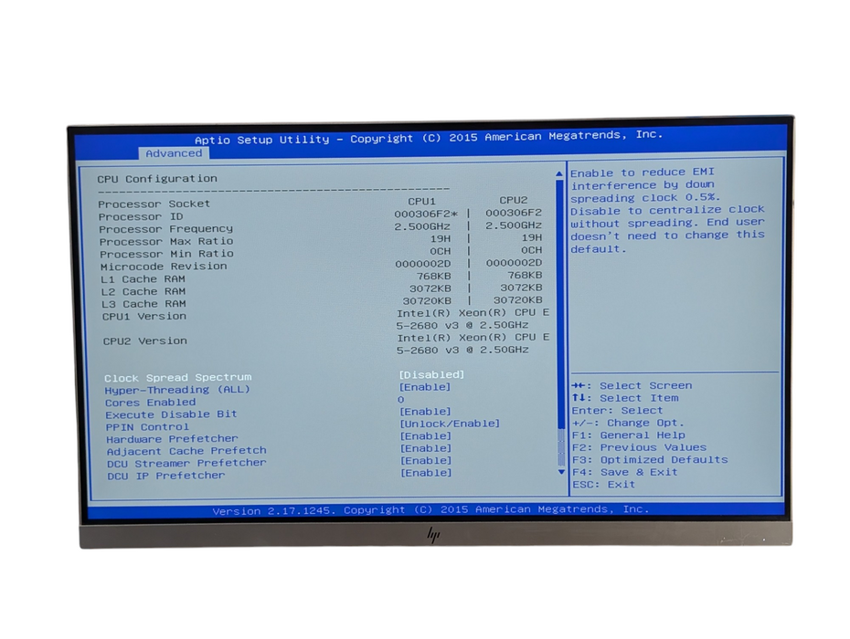 Supermicro CSE-827 4 Node Server 4x X10DRT-H 8x E5-2680 v3 CPUs 128GB RAM Q-