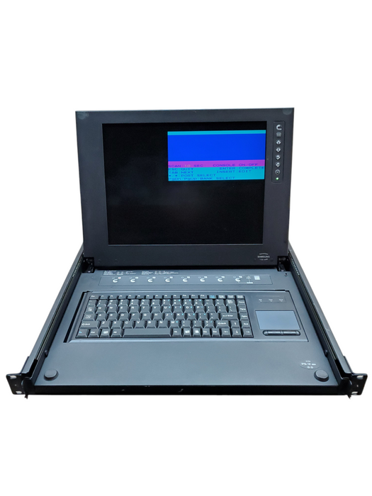 Cyberview 8 Ports PS/2 Single console KVM | *READ*