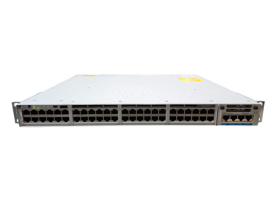 Cisco C9300-48T-E V02, 48-Port Gigabit L2 Switch w/ C9300-NM-4M 10G Module