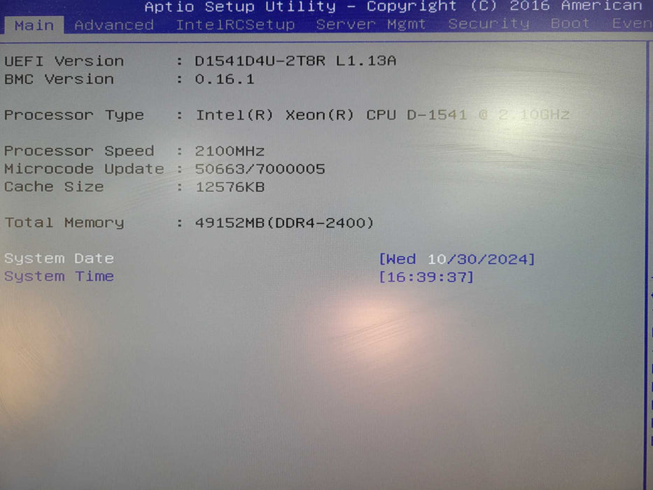 DATTO S3P4000 Server Xeon D-1541 2.1GHz 48GB RAM !