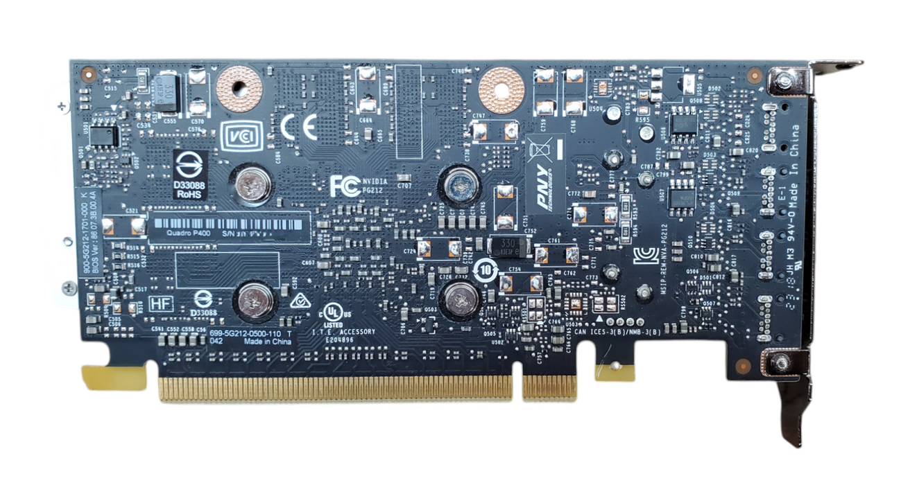 NVIDIA Quadro P400 2GB GDDR5 Graphics Card 3x MiniDP
