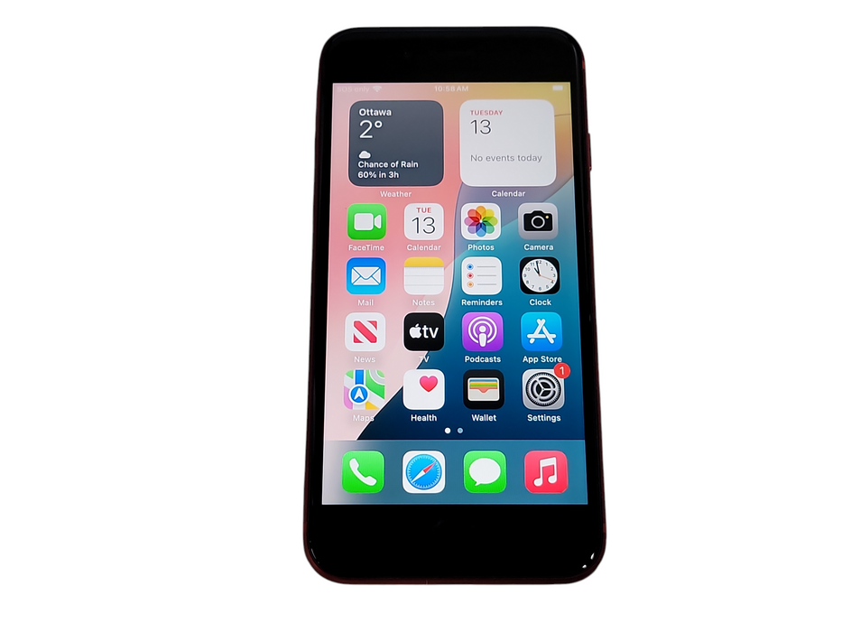 Apple iPhone SE 2 - 128GB - Red [A2275] (