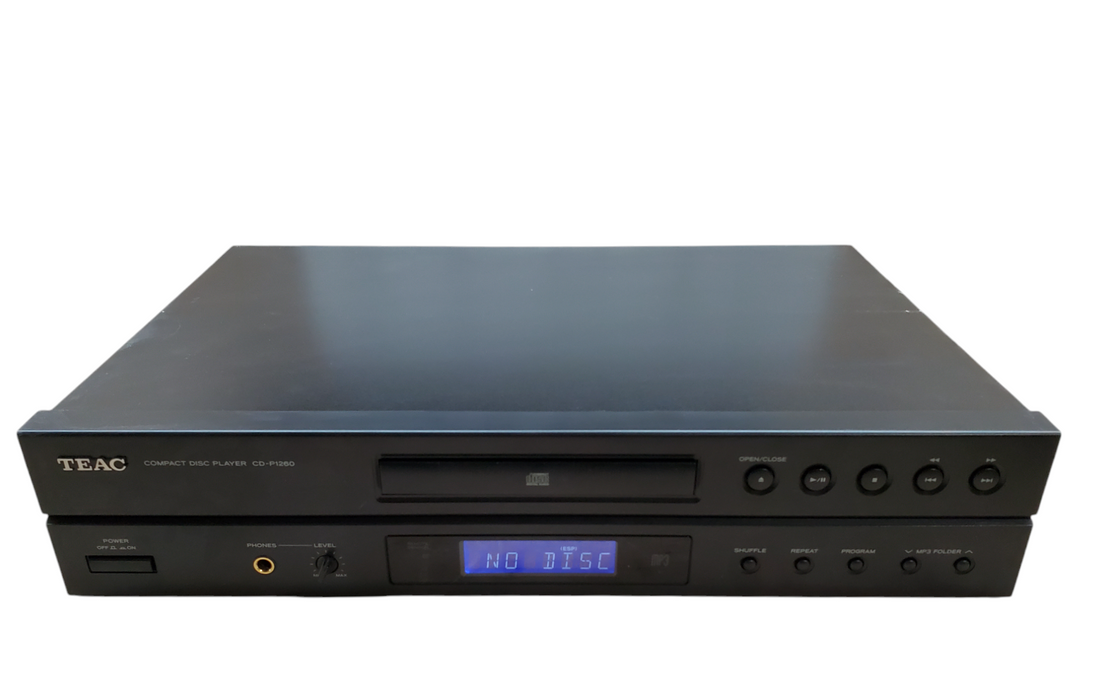 TEAC Compact Disc Player CD-P1260 | No Remote | *READ*