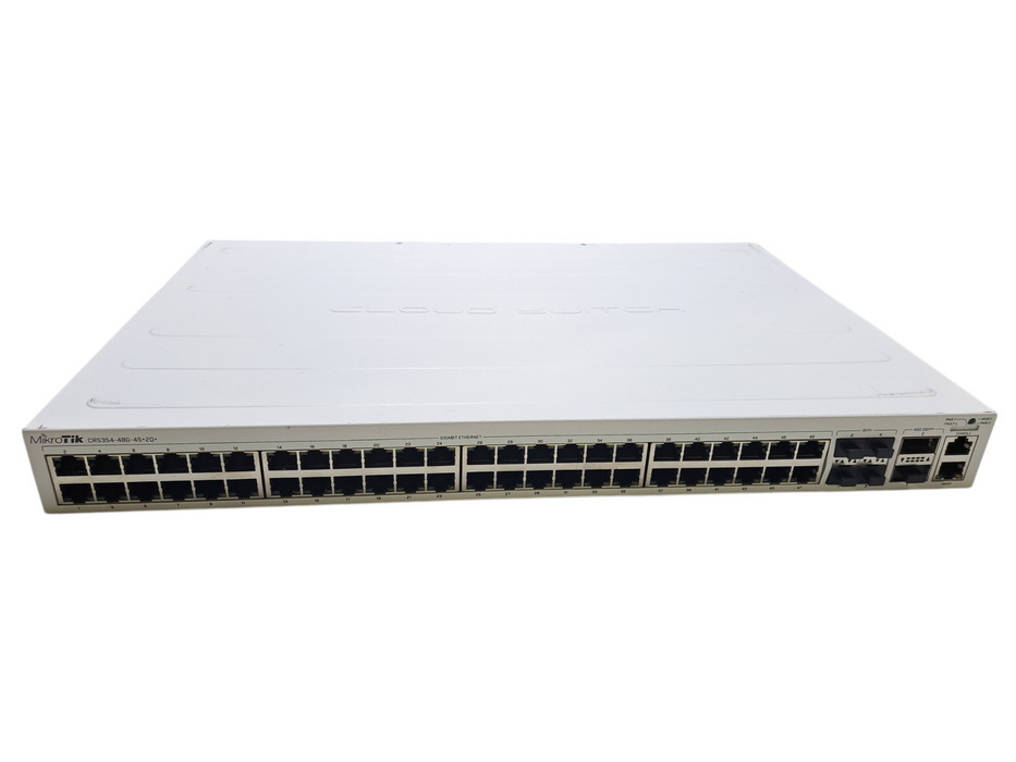 Mikrotik CRS354-48G-4S+2Q+RM Cloud Router Switch | 4x SFP+, 2x QSFP+