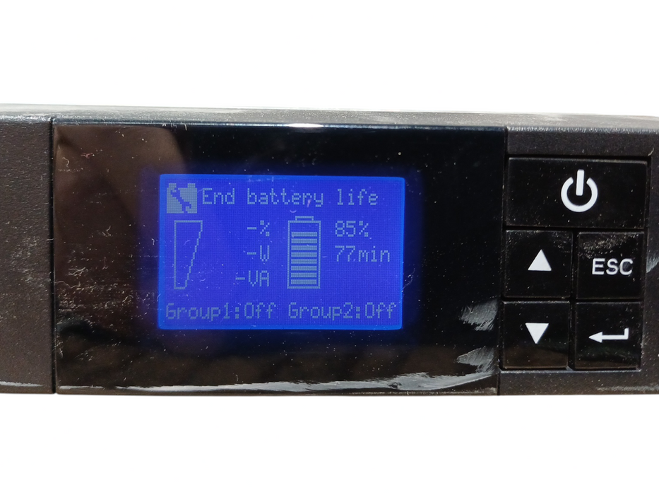 EATON 5P550R UPS UNINTERRUPTIBLE POWER SUPPLY UPS, READ