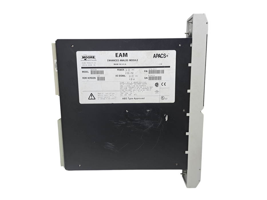 MOORE 39EAMCBN EAM Enhanced Analog Module 16154-93 APACS *READ* Q)