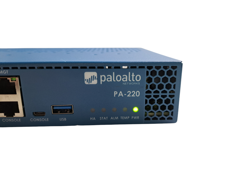 Palo Alto PA-220 Network Security Appliance Firewall | Factory Reset