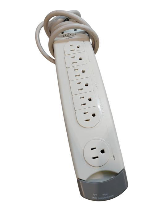 Lot 10x Power Extension Cord with seven outlets each | Power Strips & Bar |