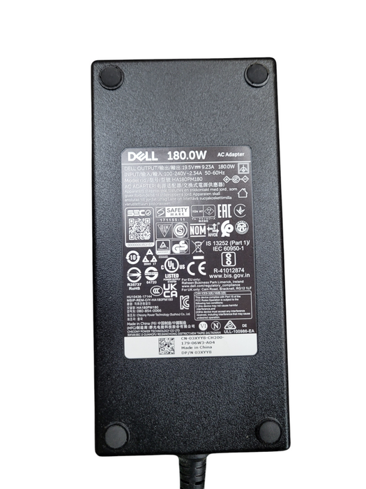 Lot 2x Dell WD19TB K20A Docking Station w/ 180w AC Adapter