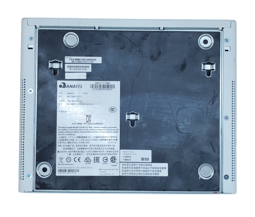 Cisco WS-C2960CG-8TC-L | 8-Port Silent Gigabit Switch Q