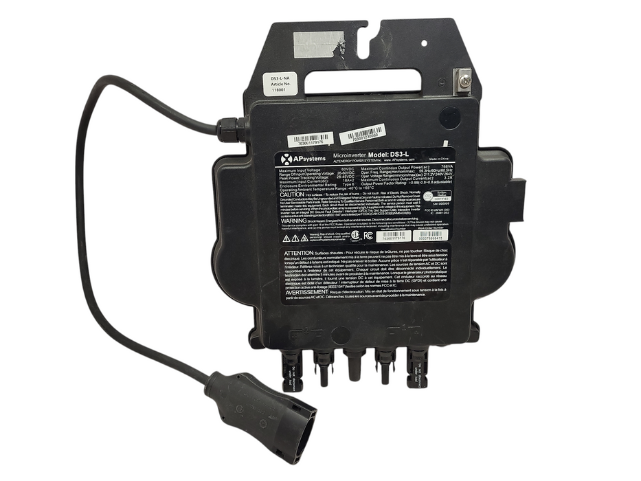 APsystems DS3-L Microinverter READ Q$