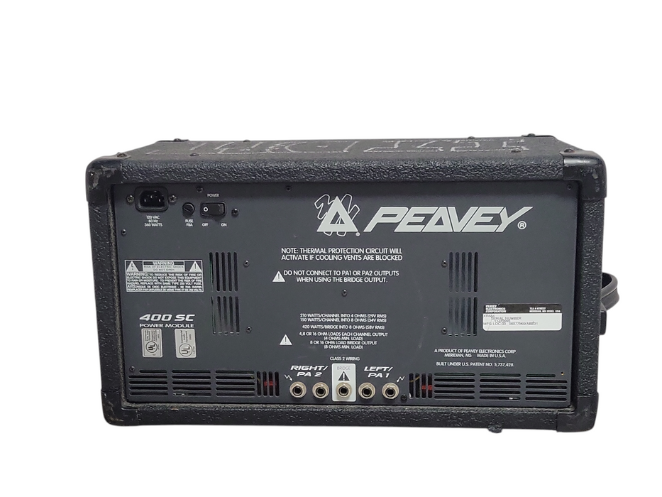 Peavy XR684 Stereo powered Mixer 2x200 Watts, READ _