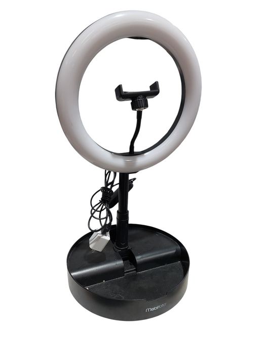 Mobifoto RGB & White Ring Light Mount for Self Videos  =