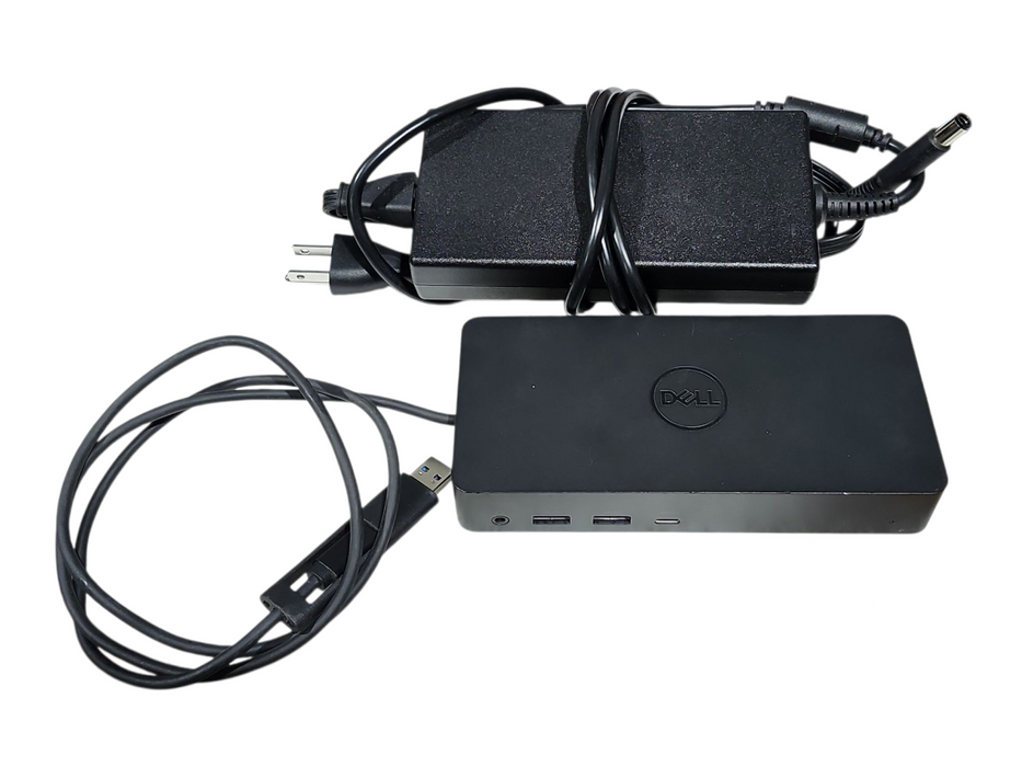 Dell D6000 USB-C/USB 3.0 Docking Station with 180W Power Supply Q