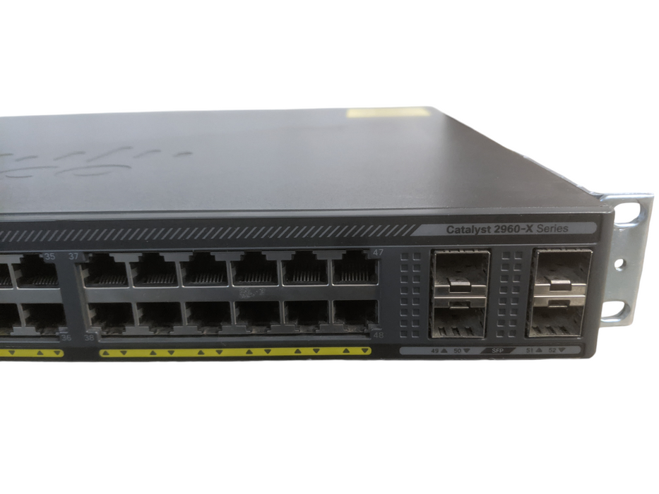 Cisco Catalyst 2960X | WS-C2960X-48FPS-L V06 | 48port Gigabit PoE | 4x SFP Q