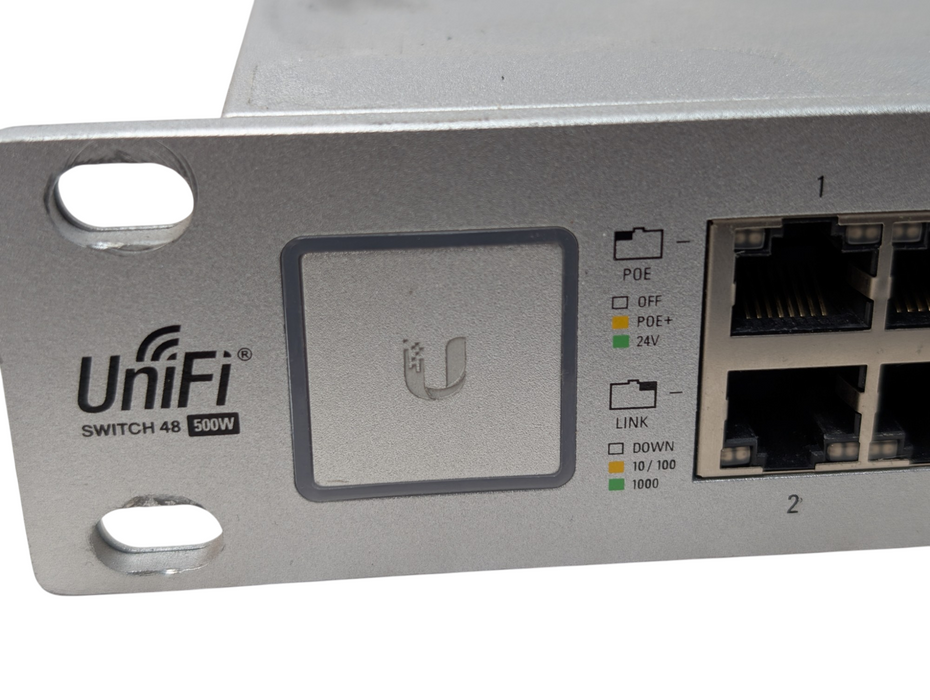 Ubiquiti UniFi US-48-500W Switch 48 500W Please READ  -