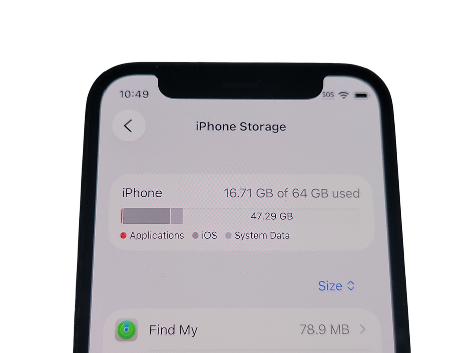 Apple iPhone 12 Mini - 64GB - Black [A2398] (